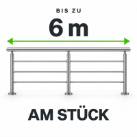 Geländer Sets am Stück bis 6 Meter