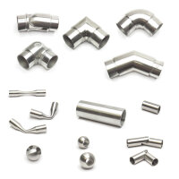 Geländer Verbinder Steckfitting Edelstahl Verbinder...