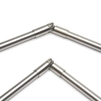 Geländer Verbinder Steckfitting Edelstahl Verbinder Bogen Zubehör