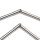 Geländer Verbinder Steckfitting Edelstahl Verbinder Bogen Zubehör