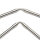 Geländer Verbinder Steckfitting Edelstahl Verbinder Bogen Zubehör