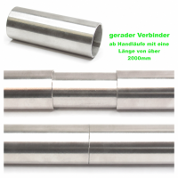 Edelstahl Handlauf Set mit Klickrosette