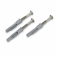 Edelstahl Handlauf Set mit Klickrosette Geschweißt_42,4mm_ohne Endkappe_2000mm 2 Halter